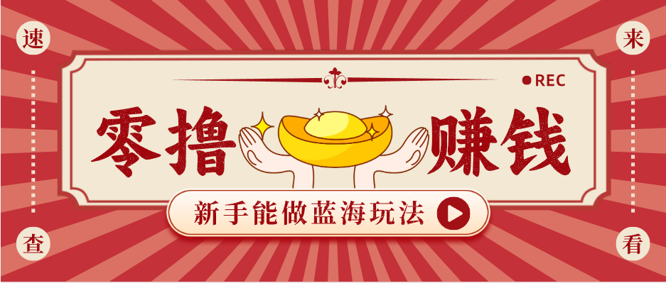 新手也能变现的蓝海玩法，一个人人能做的项目，需求量极大日入300+！-软件天堂-专注分享