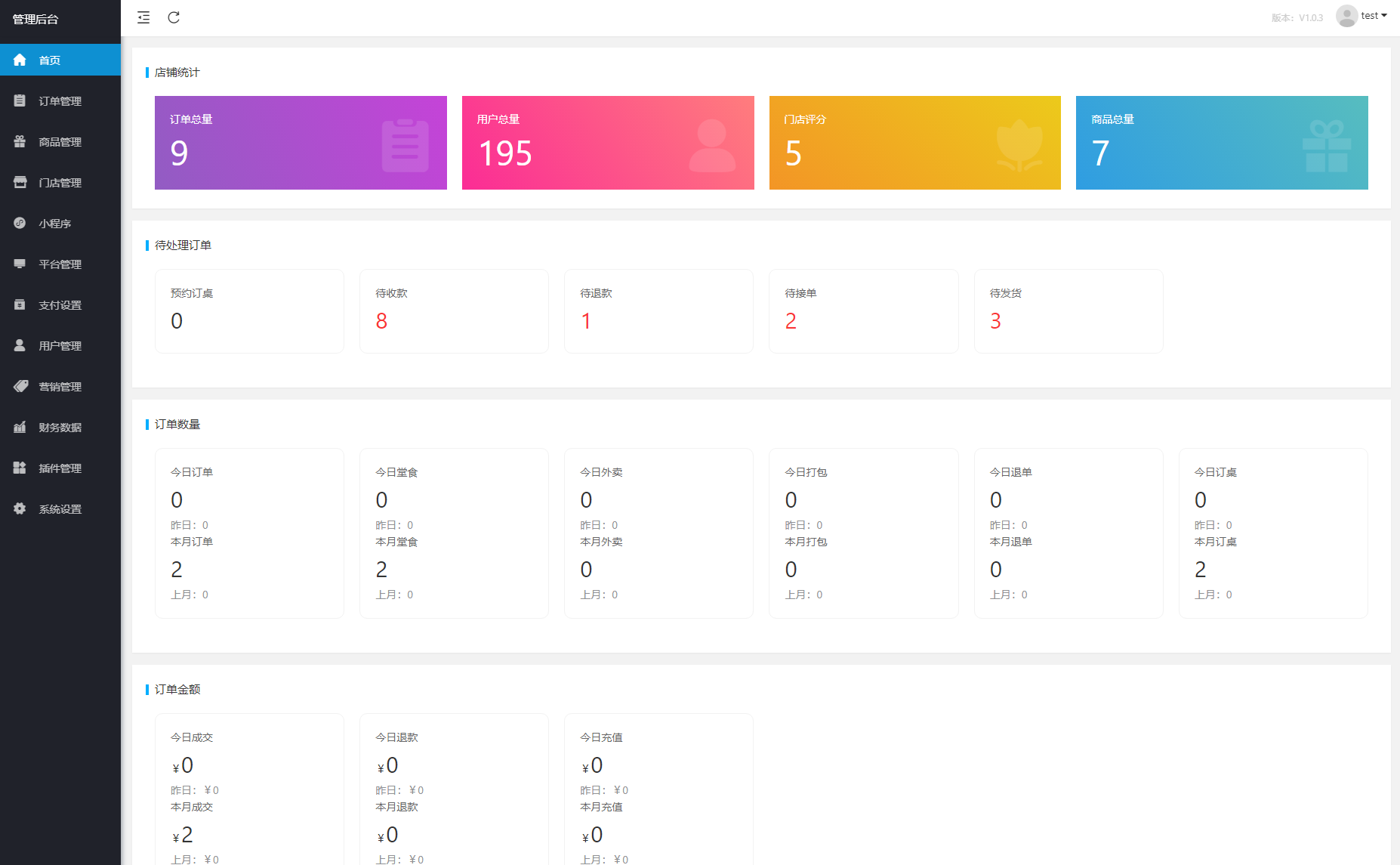 扫码点餐外卖配送系统（多端小程序+H5）开源版-软件天堂-专注分享